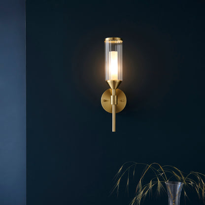 Botero Wall Light Satin Brass