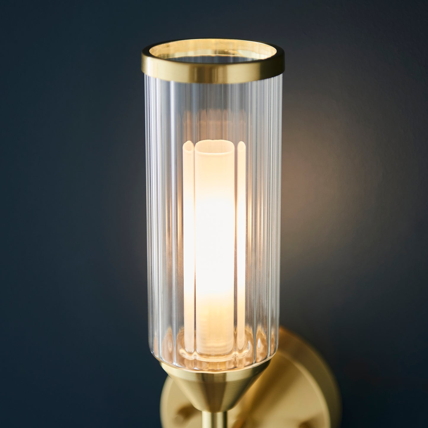 Botero Wall Light Satin Brass