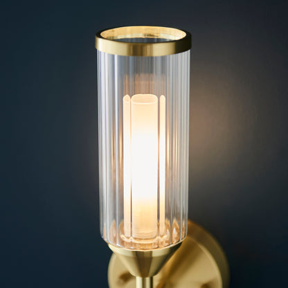 Botero Wall Light Satin Brass