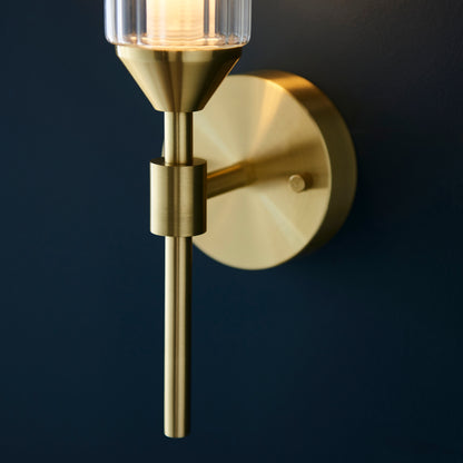 Botero Wall Light Satin Brass