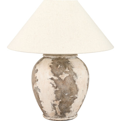 Lulia Antique Finish Stoneware Table Lamp