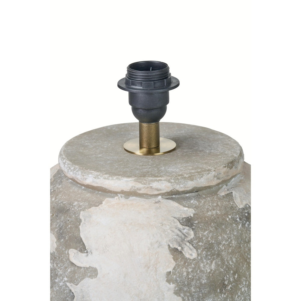 Lulia Antique Finish Stoneware Table Lamp