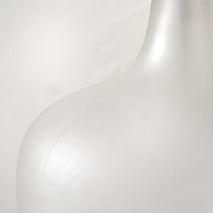 Tamsin Frosted Glass Table Lamp with Grey Shade