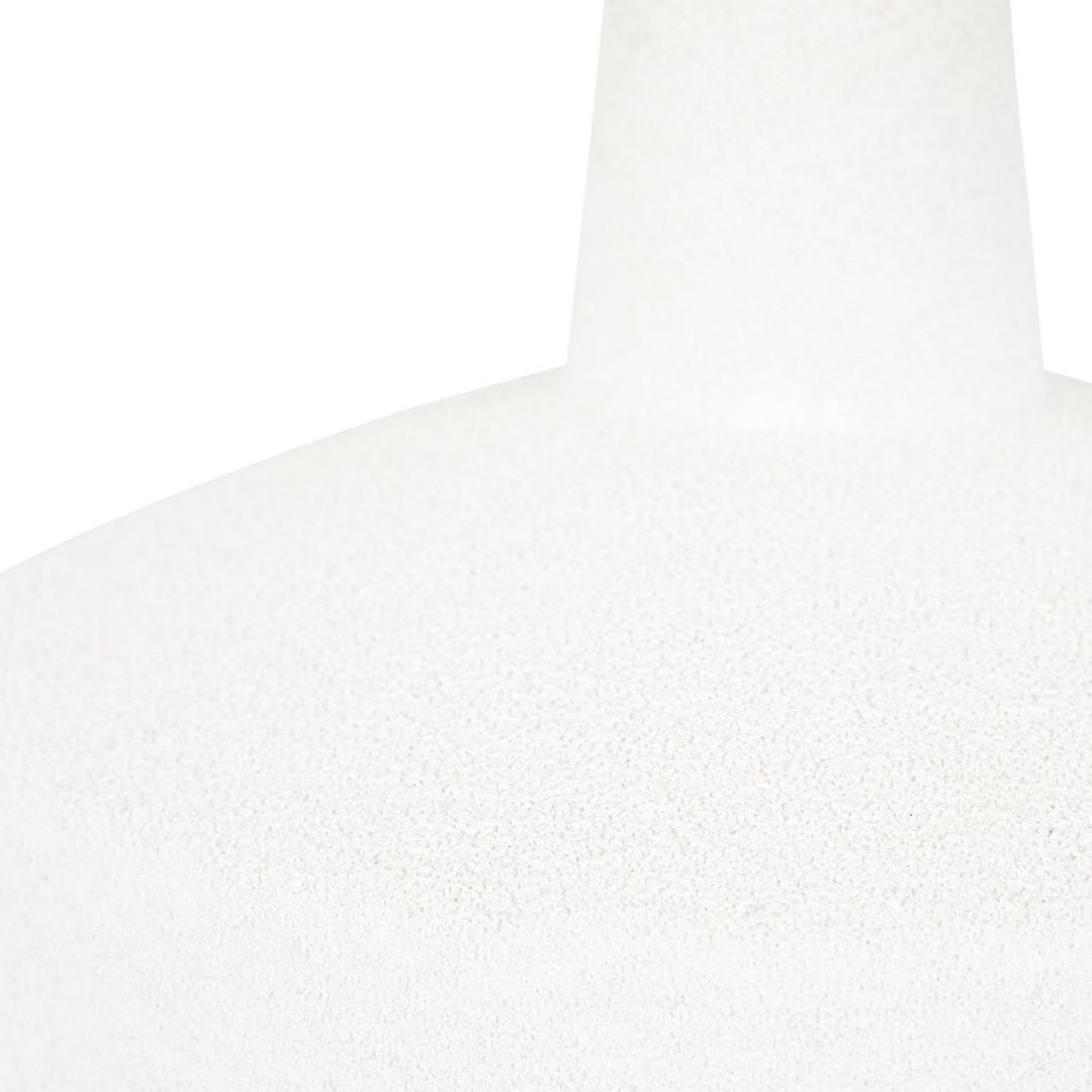 Elio White & Wood Ceramic Table Lamp