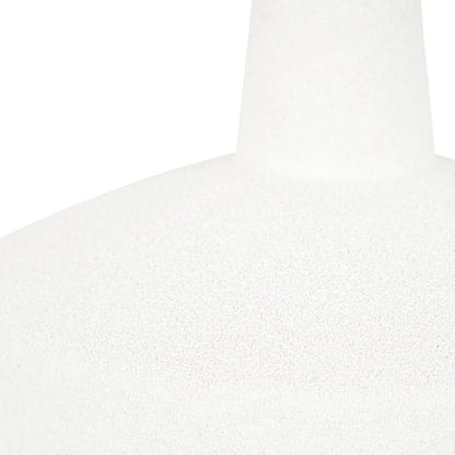 Elio White & Wood Ceramic Table Lamp