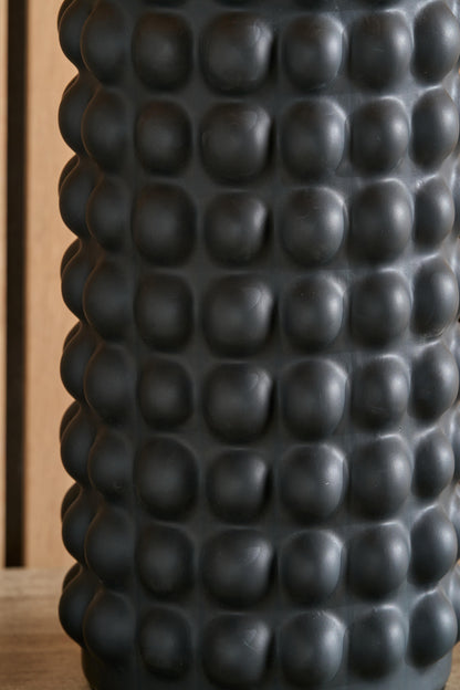 Sohan Black and White Bobbled Table Lamp