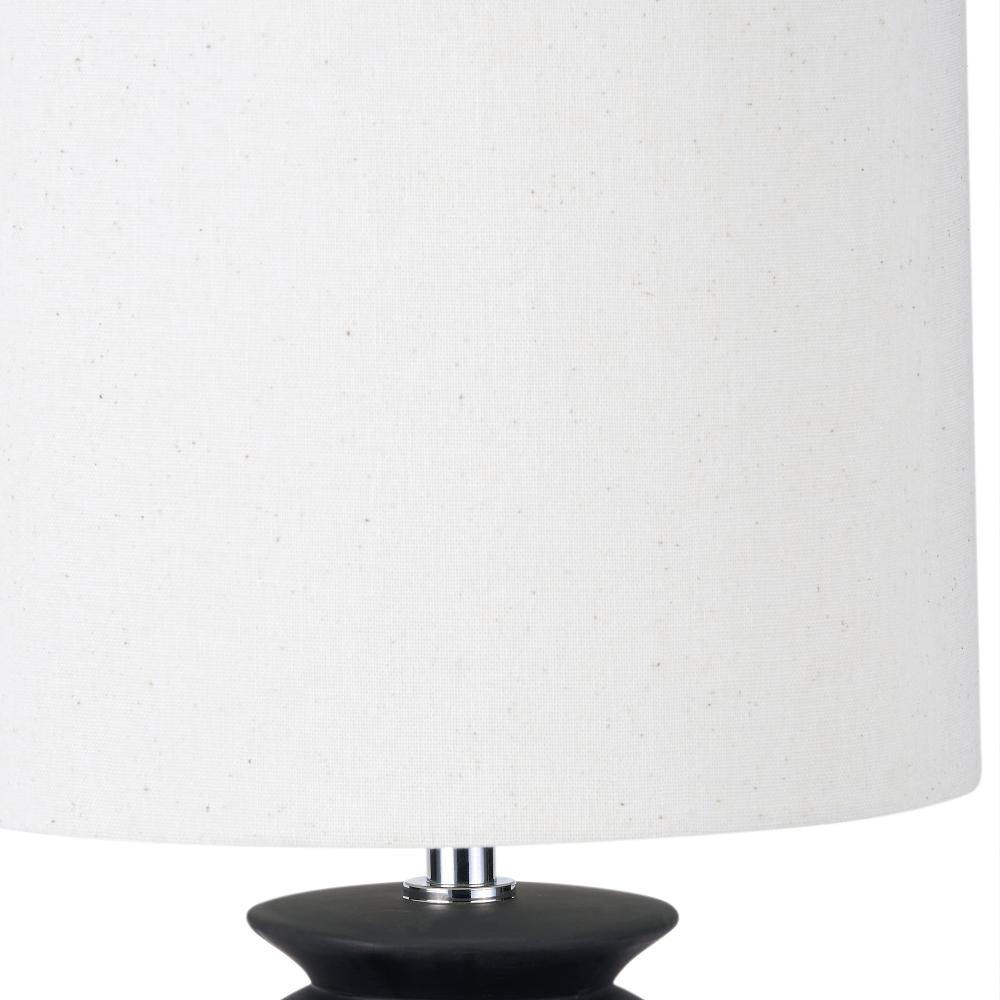 Sloane Black and White Table Lamp
