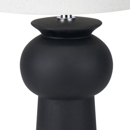 Sloane Black and White Table Lamp