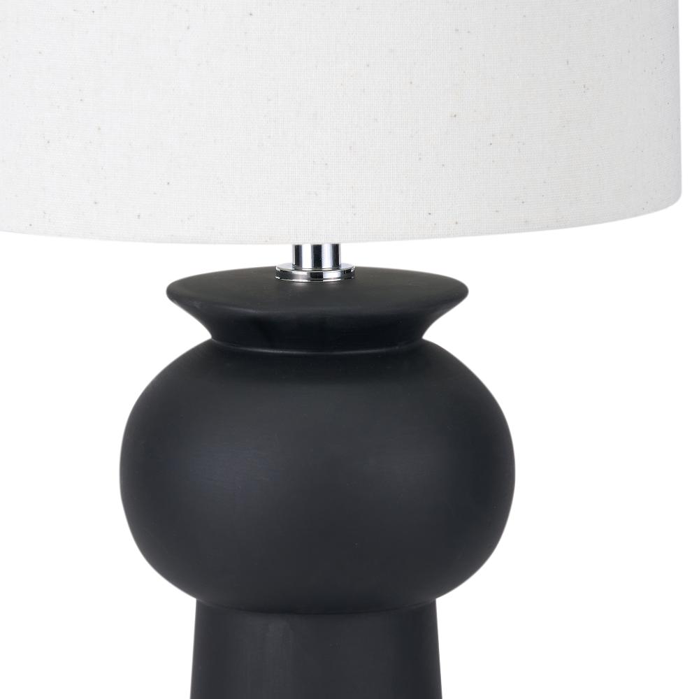 Sloane Black and White Table Lamp
