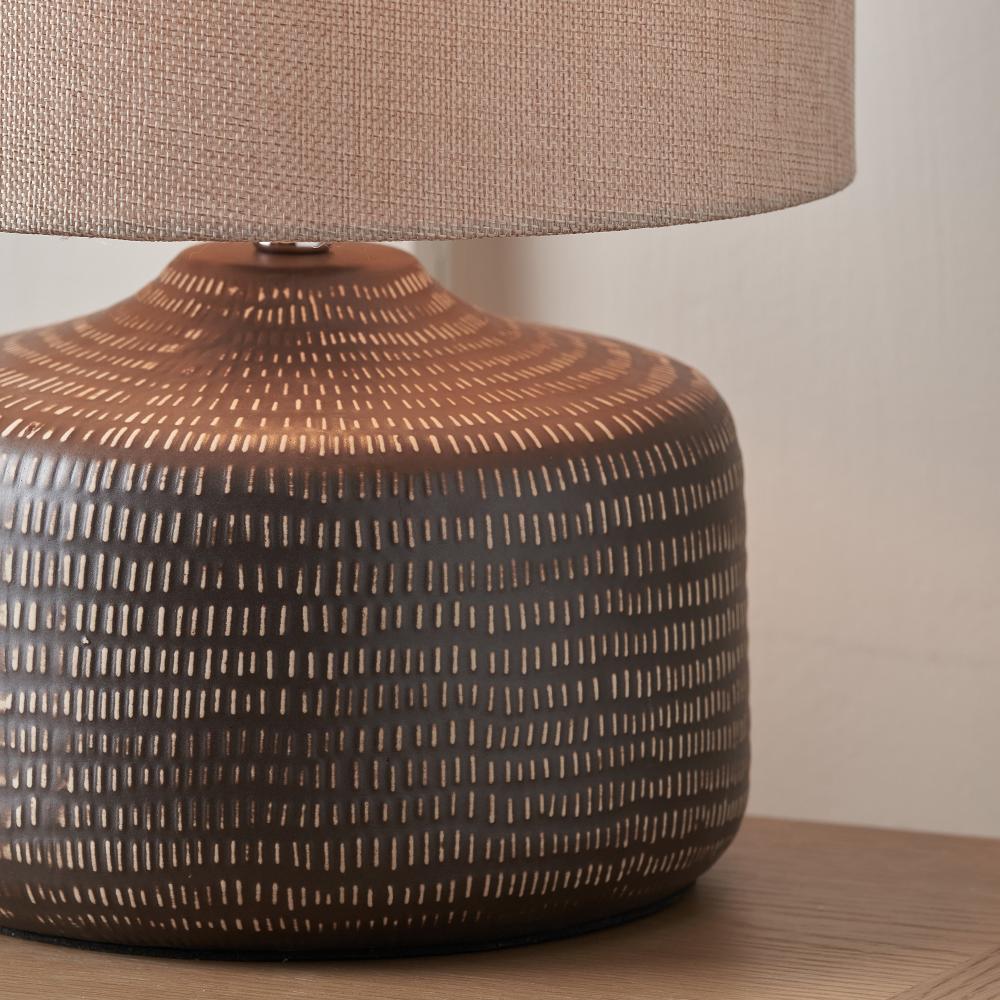 Kai Earth Textured Table Lamp