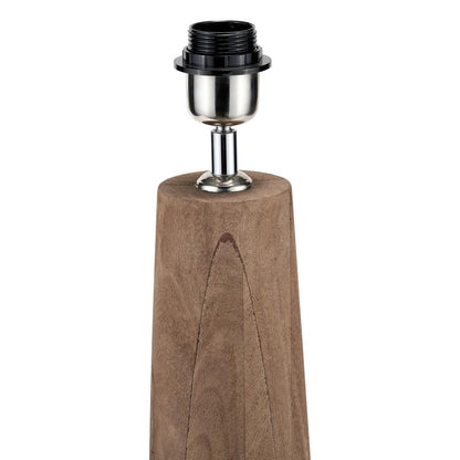 Esha Natural Wood Table Lamp