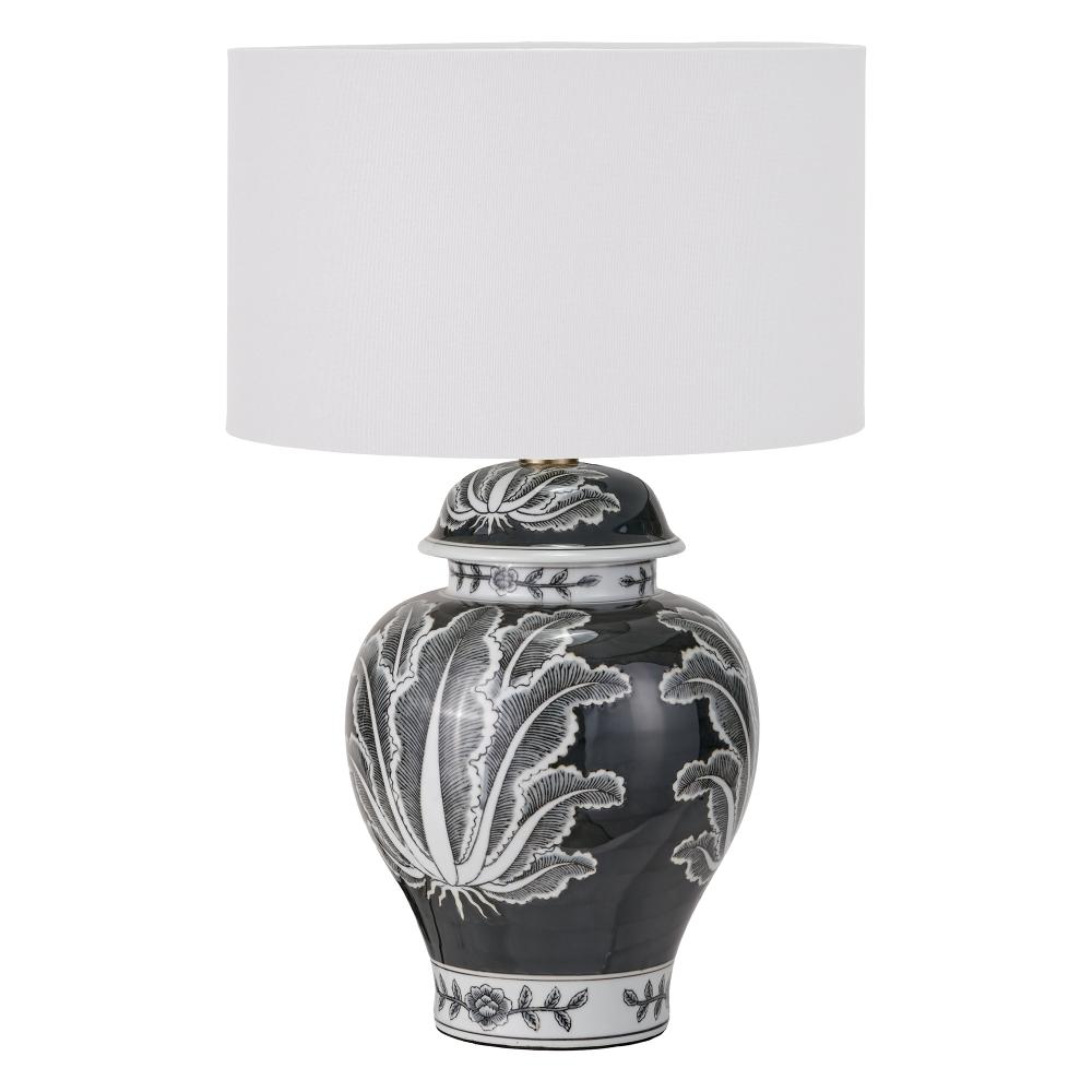 Asteria Black and White Table Lamp
