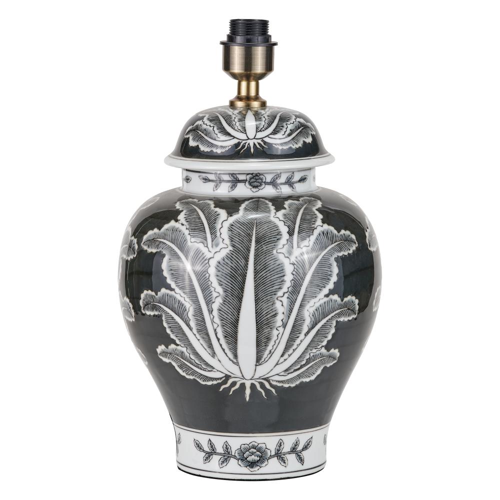 Asteria Black and White Table Lamp