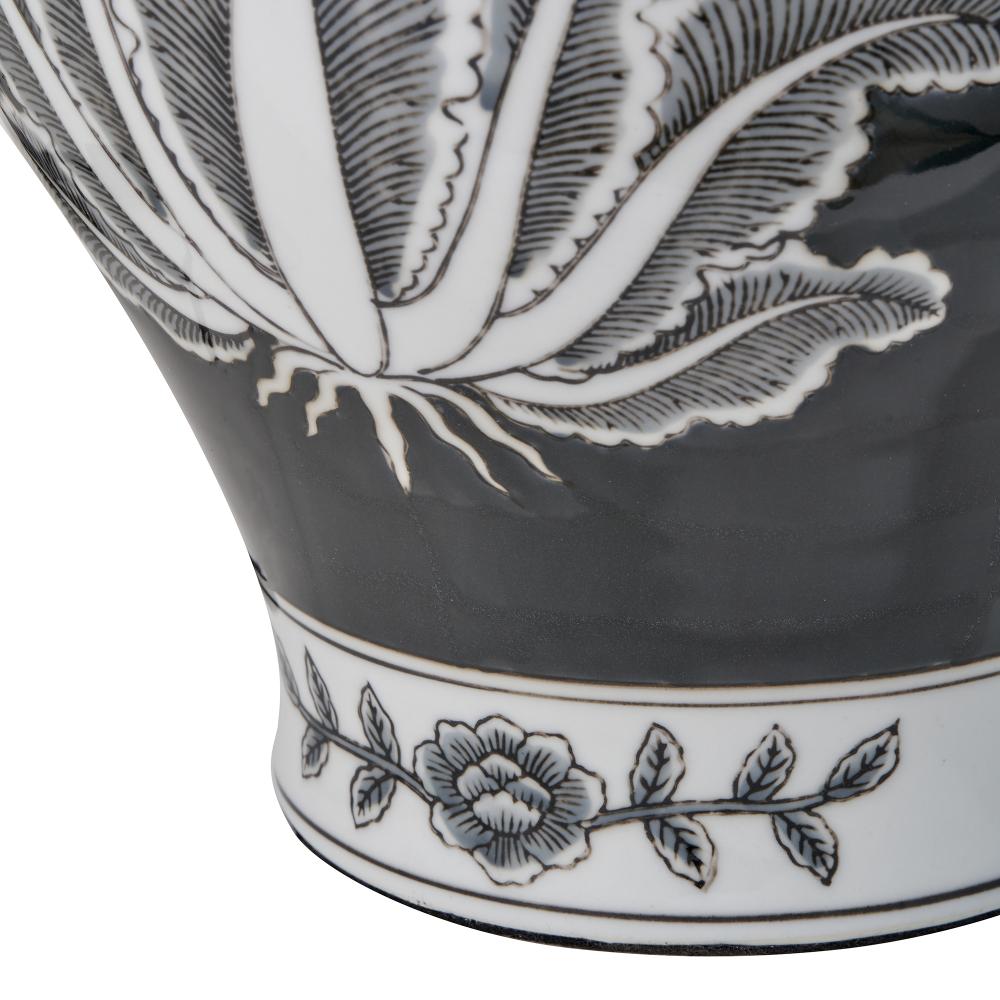 Asteria Black and White Table Lamp