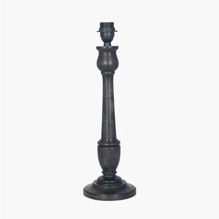 Captiva Candlestick Wood Table Lamp