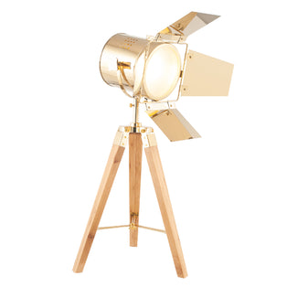 Hereford Gold Tripod Table Lamp