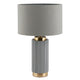 Ionic Grey & Gold Table Lamp