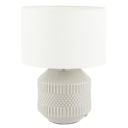 Meribel Small Grey Table Lamp