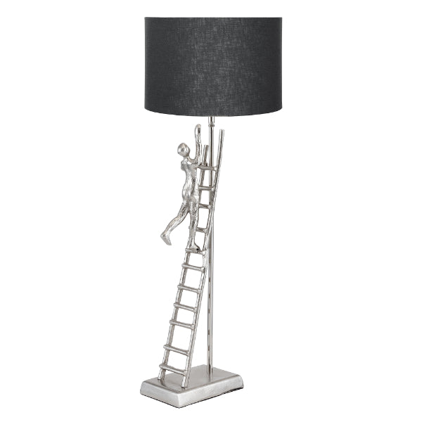 Echelle Ladder Silver Table Lamp