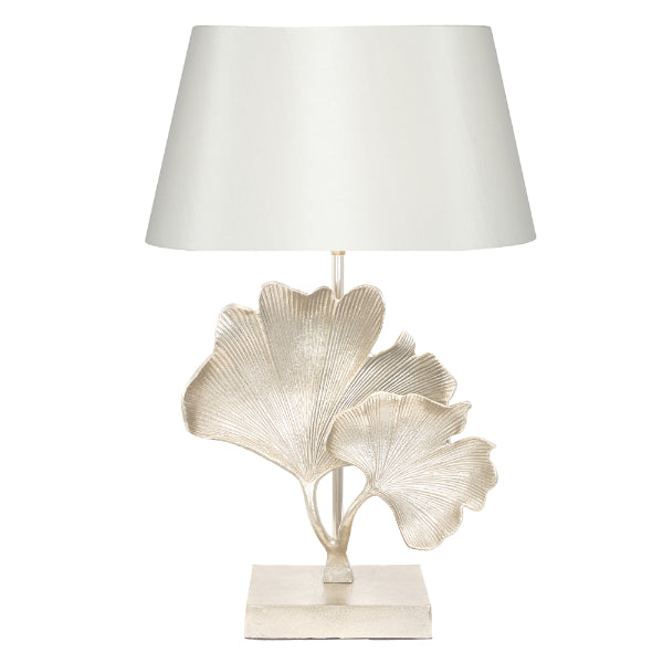 Gingko Small Champagne Table Lamp
