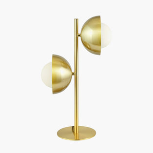Estellle Brushed Brass Table Lamp