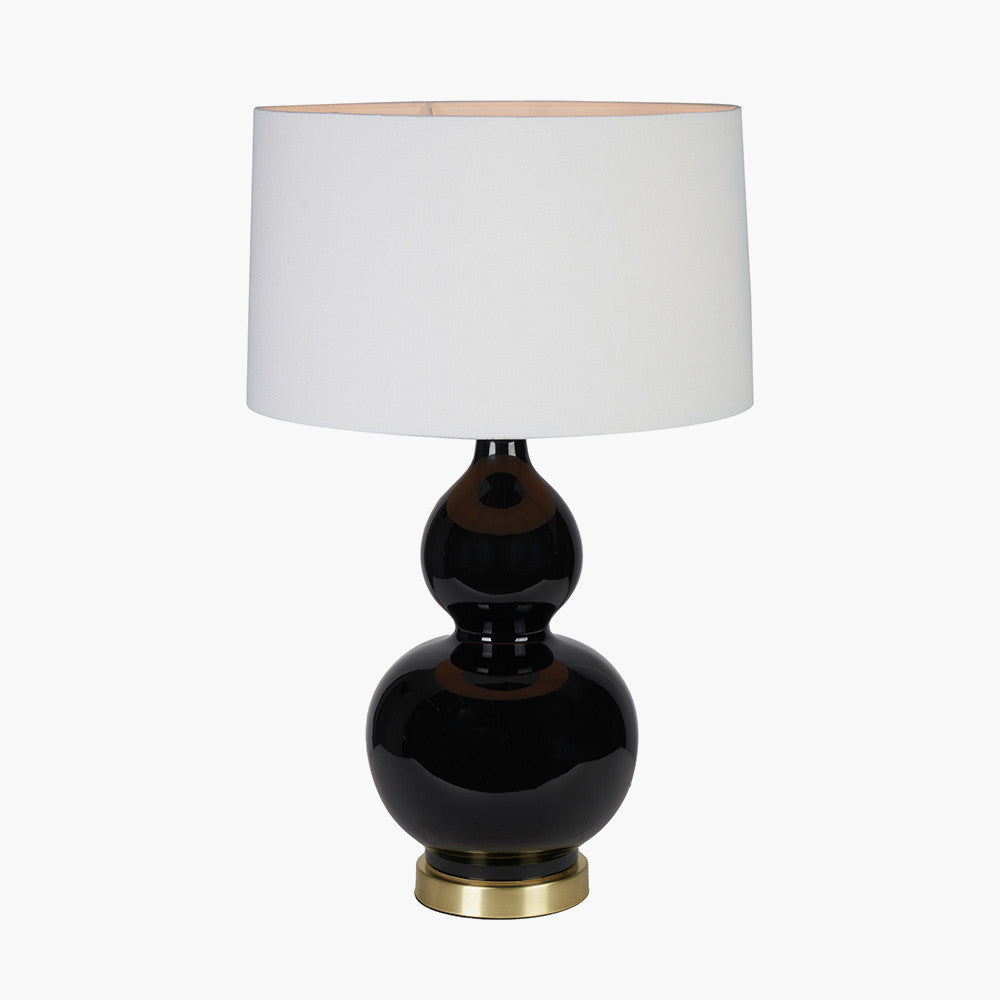 Gatsby Black and Gold Ceramic Table Lamp