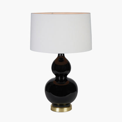 Gatsby Black and Gold Ceramic Table Lamp