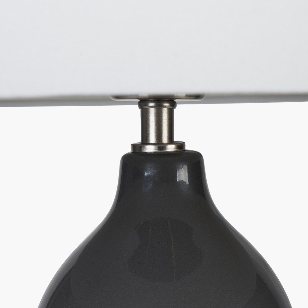 Gatsby Black and Gold Ceramic Table Lamp