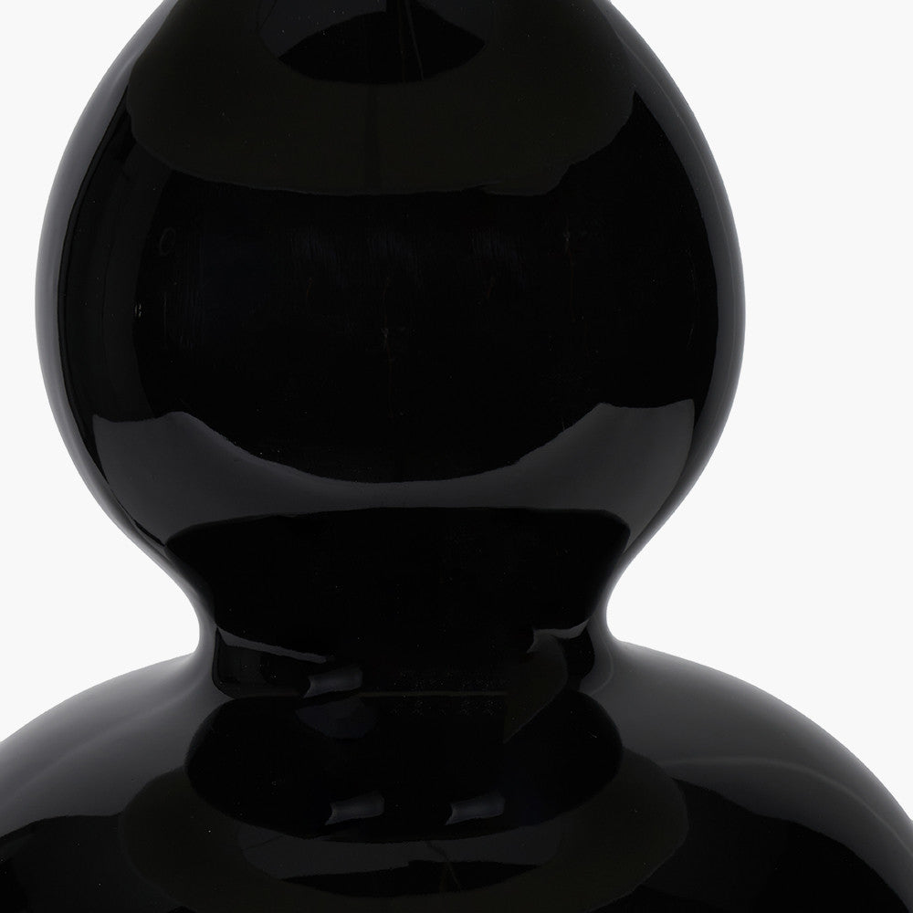 Gatsby Black and Gold Ceramic Table Lamp