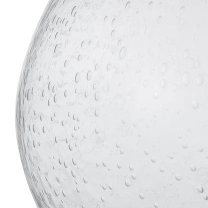 Beja Organic Shape Clear Bubble Glass Table Lamp