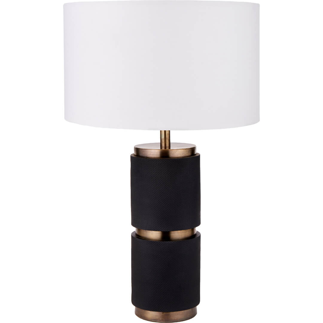 Alnico Black & Ivory Table Lamp