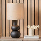 Addison Black Ceramic Table Lamp