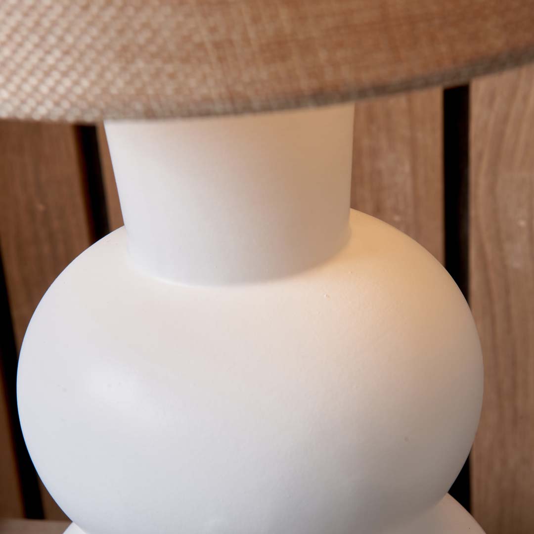Addison White Ceramic Table Lamp