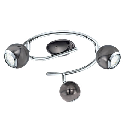 Bimeda 3-Light Grey LED Spotlight