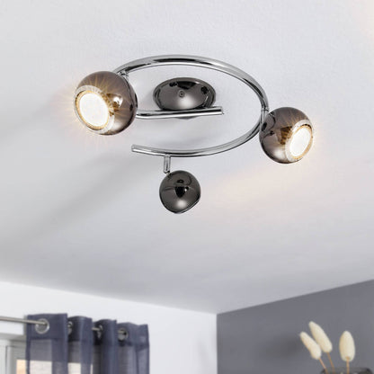 Bimeda 3-Light Grey LED Spotlight