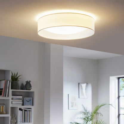 Pasteri 3-Light White LED Flush Ceiling Light