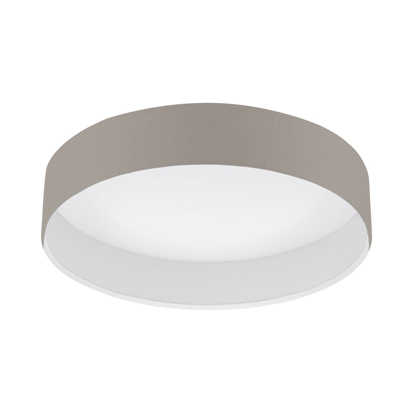 Pasteri 3-Light Taupe LED Flush Ceiling Light