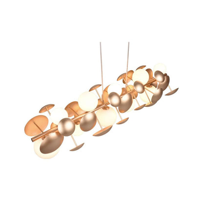 Bubble 10 Light Gold Ceiling Pendant