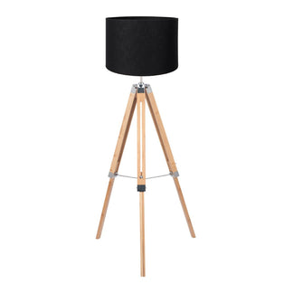 Port Antique Brass Tripod Floor Lamp