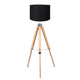 Port Antique Brass Tripod Floor Lamp