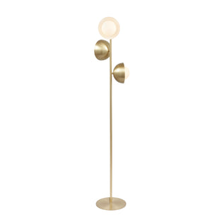 Estelle Brushed Brass Floor Lamp