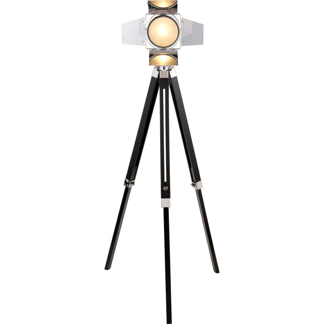 Hereford Silver Tripod Floor Lamp