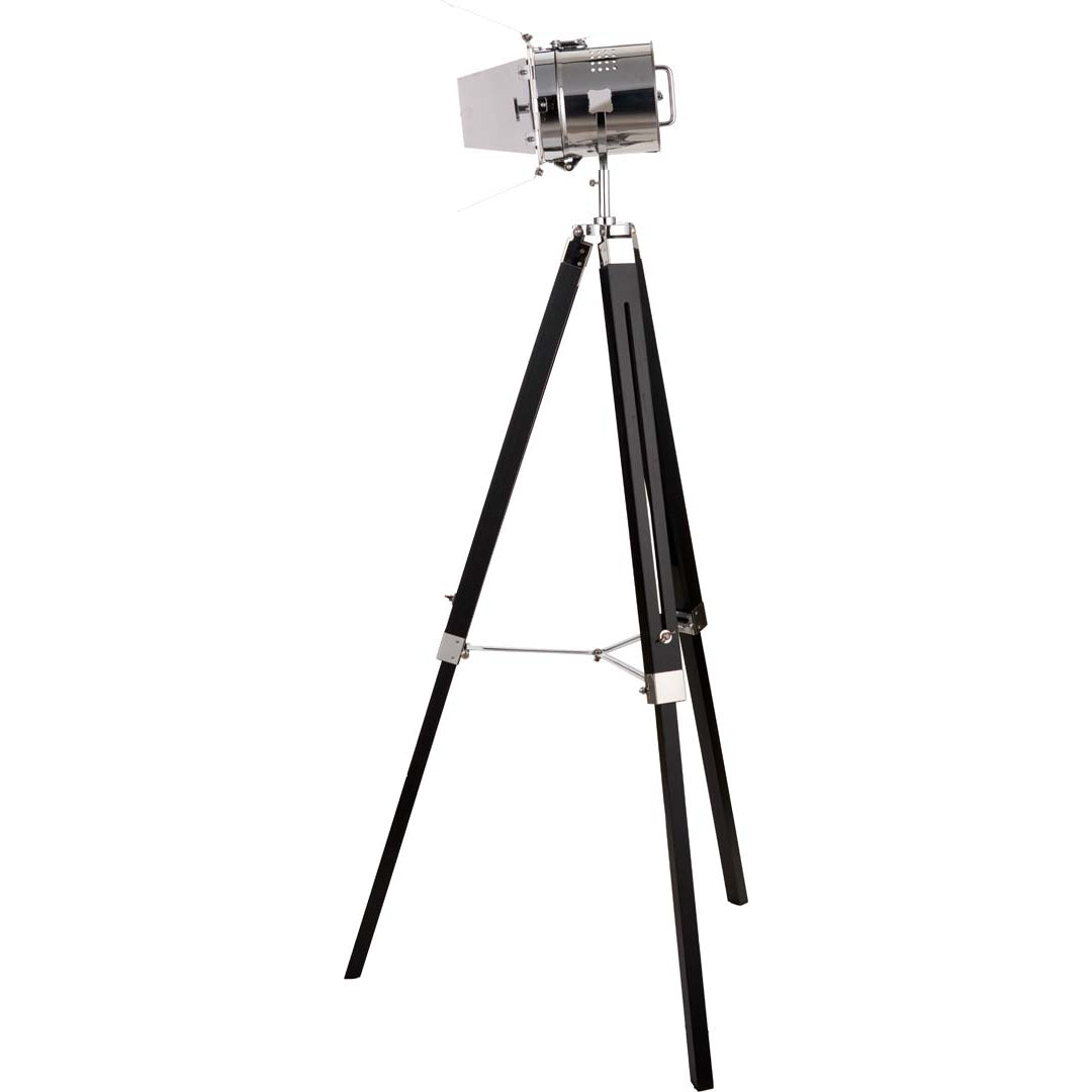 Hereford Silver Tripod Floor Lamp