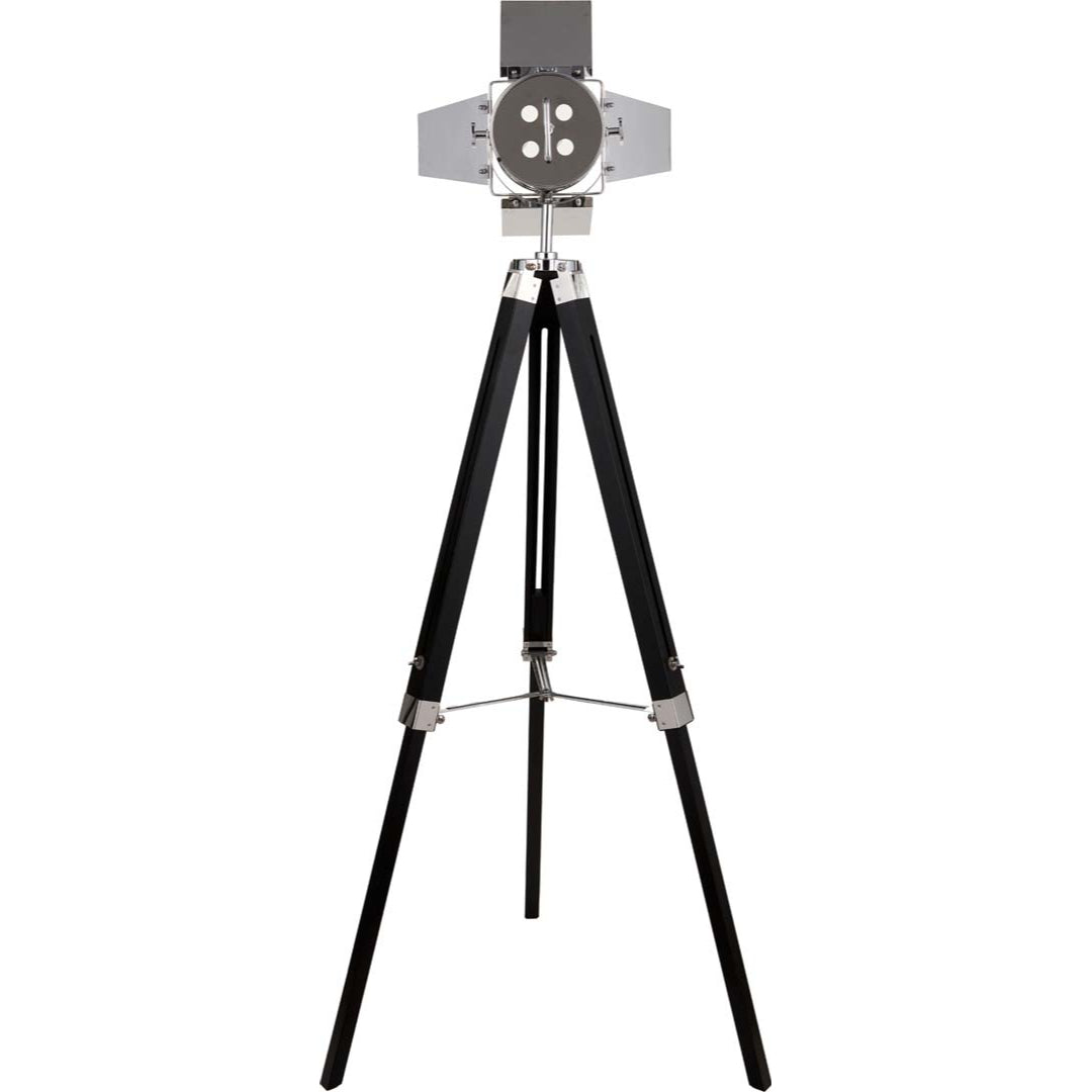 Hereford Silver Tripod Floor Lamp