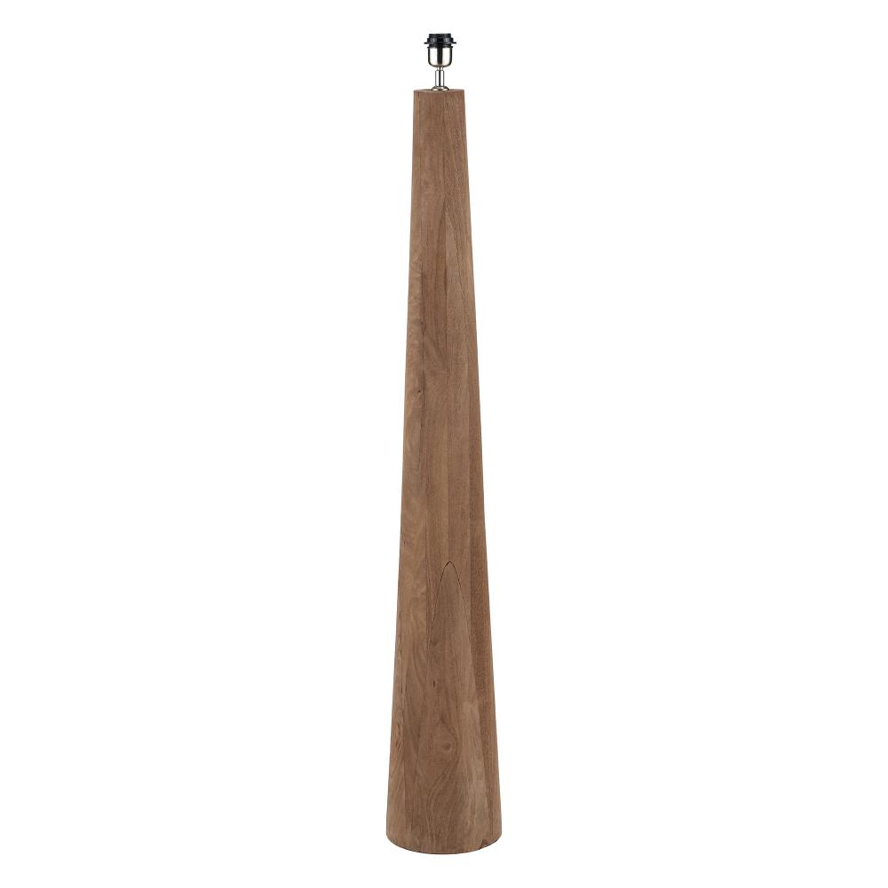 Esha Natural Wood Floor Lamp
