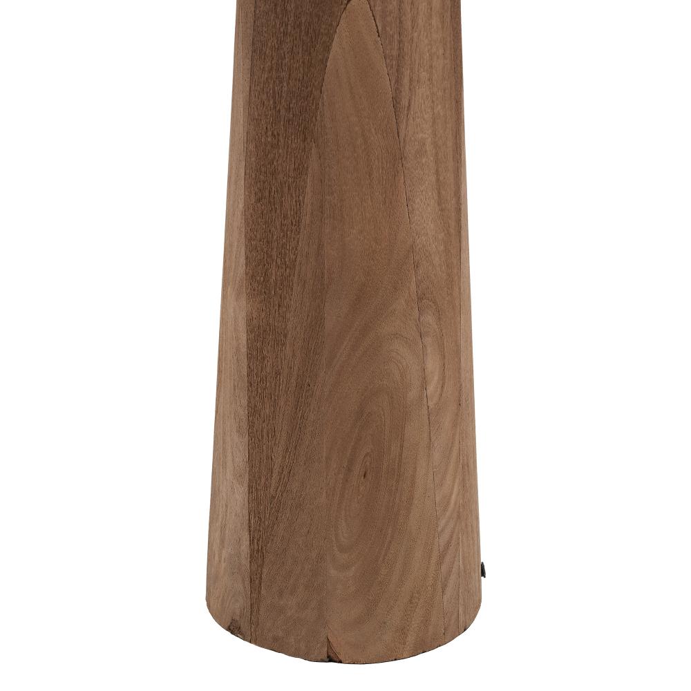 Esha Natural Wood Floor Lamp