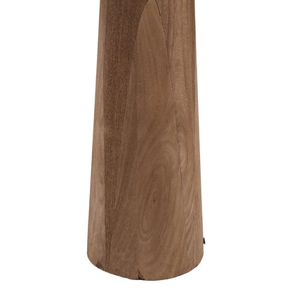 Esha Natural Wood Floor Lamp