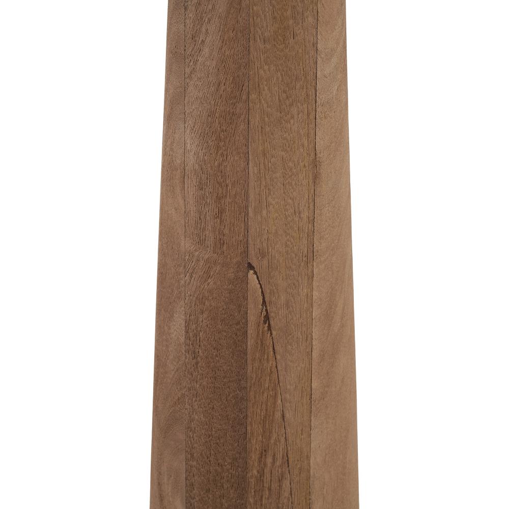 Esha Natural Wood Floor Lamp