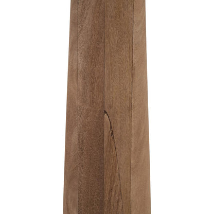 Esha Natural Wood Floor Lamp