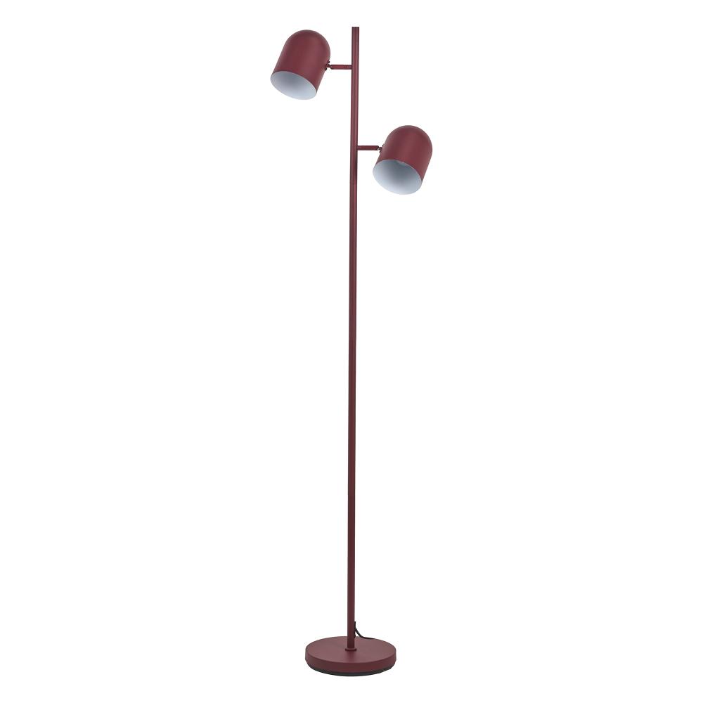 Finn 2-Light Mulberry Floor Lamp